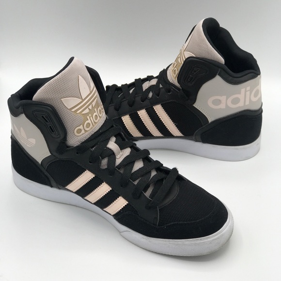 pink adidas high tops